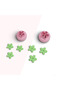 Cherry Blossom Mini Polymer Clay Cutting Mold,Jewelry Molds, Candy Molds,Ceramic Mold,No:221 - 2