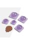Pine Cone Polymer Clay Cutting Mold, Earring Mold, Cookie Mold, Ceramic Mold, 5 Sizes, No: 627 - 2