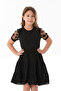Girl's T-Shirt with Lace Sleeves