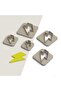 Lightning Polymer Clay Cutting Mold, Earring Molds, Cookie Mold, 5 Sizes, No: 412 - 2