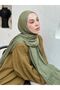 Bamboo Green Tea Color Shawl - 2