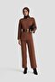 Pants and Knitwear Set 24Kd4219 Bitter Brown - 4