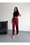 Women's Satin Pants Trend Wide Leg Model - 3