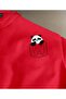 Oversize Red Panda Pocket Printed Relaxed Fit T-Shirt Unisex - 2