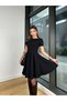 Lili Marlen Women's Short Sleeve Stitching Detail Mini Dress - 2