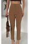 Women's Diane High Waist Recovery Lycra Narrow Leg Grass Fabric Pants