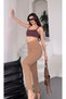 Women's Diane High Waist Recovery Lycra Narrow Leg Grass Fabric Pants - 3