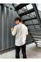 Patterned Unisex Oversize Tshirt - 4