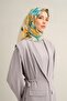 Floral Print Saf Silk Sura Scarf 9334D 07 - 2