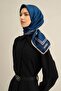 وشاح كلاسيكي منقوش سيفت حرير تويل 9301D 85 - 3