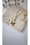 Special series star figure black detailed necklace - 2