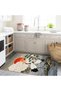 Seda Collection Abstract Landscape and Bird Patterned Woven Base Modern Decorative Carpet Seda34 - 3