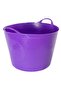 Red  Gorilla -  Tubs & Recycled Black Tubs - Large 38L Purple