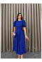 Balloon Sleeve Ruffled Dress - 6