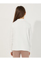 Solid High Neck Long Sleeves T-Shirt - 4