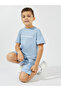 Back Graphic Print Oversized T-Shirt & Shorts Set - 3