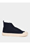 Hi-Top Canvas Lace Up Sneakers