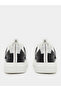 Color Black Platform Sole Lace Up Sneakers - 4