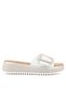 İcyi Anatomical Sole Genuine Leather Women's Slippers