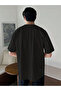 Vibeees Printed Men's Organic Cotton Oversize Crew Neck Seasonal T-Shirt - 2