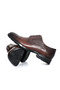 Genuine Leather Brown Classic Men's Shoes Lace-Up Comfortable Eva Sole - 3337 - 4