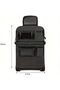 Car Back Seat Organizer Car Tablet Phone Holder Multi-Pocket Organizer with Food Event Table - 2