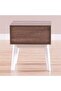 Hazel End Table  L48xW40xH56cm - White - 4