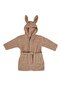 Outlet Export - 100% Cotton Soft Unisex Girls-Boys Children's Towel Bathrobe with Ears Rabbit/Brown - 2