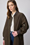 Thin Coat with Zipper - 4