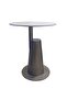 Side Table - Grey/Gunmetal Black - 7
