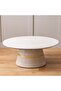 Margaret Round Coffee Table  L100xW100xH40cm - Beige / Terrazo / Gold - 5