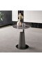 Side Table - Grey/Gunmetal Black
