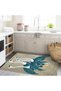 Seda Collection Birds Themed Woven Base Modern Decorative Carpet Seda36 - 3