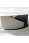 Escro Coffee Table + End Table Set  L140xW83.7xH38.5cm - Marble - 6