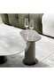 Escro Coffee Table + End Table Set  L140xW83.7xH38.5cm - Marble - 3