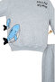 Whale Patterned Top and Bottom Set (3-6 Years) - 3