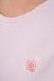 100% Organic Cotton Pink Women's Long Sleeve T-Shirt - 4