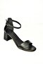 U 578451009   Black Thick Heeled Women's Shoes - 5