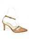 U 654074108   Caramel Patent Leather Thin Heeled Women's Shoes - 7