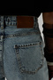Low-Cut Blue Stone Jeans - 5