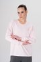 100% Organic Cotton Pink Women's Long Sleeve T-Shirt