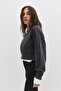 Printed Stone Embroidered Sweatshirt - 5