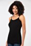 Weweus 3-Piece Black Super Thin Natural Bamboo Rope Hanging Tank Top 2310 - 6