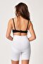 X88eskwhite 2816 High Waist Boxer Laser Corset - 5