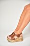 U 996755009   Tan Wedge Heeled Women's Shoes - 2