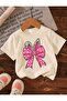 Children's Assorted Mixed Printed Crew Neck Cotton T-Shirt - 2