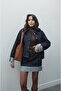 Dark Navy Denim Set with Reverse Stitching Detail - 2