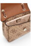 Izzy Brown Women's Crossbody Bag Hwos8654190 - 4