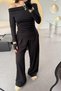 Women's New Season Boat Neck Modal Set - 2