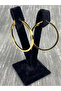 Ajda Hoop Earrings Match Cut Tarnish Resistant Guaranteed Shipped in Steel Gift Box - 3